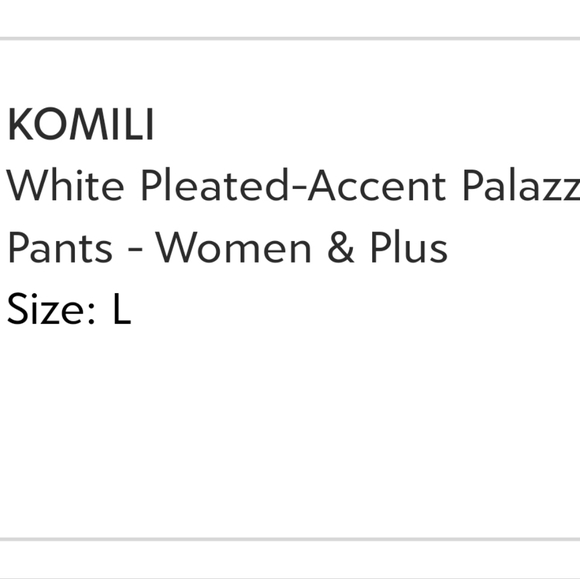 Palazzo Pants - Picture 2 of 2